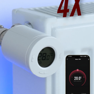 Slimme Radiatorknop Starterskit Incl. 4 Radiatorknoppen